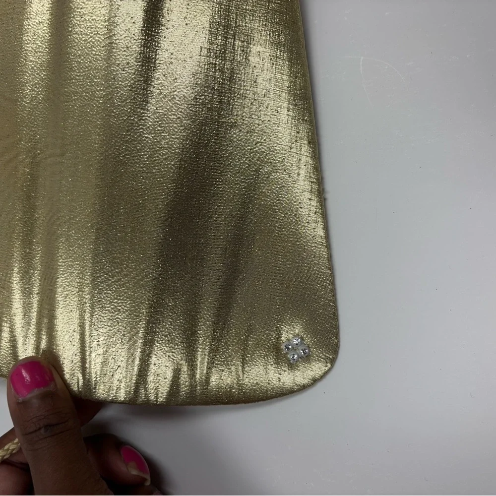 Vintage gold crossbody bag by La Regale sku 3001 - Picture 4 of 7